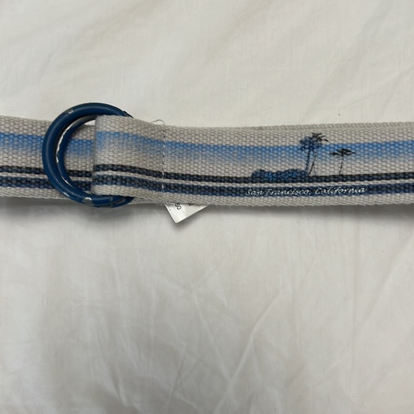 Gap D-ring blue and gray belt - Picture 3 of 6